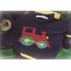 hand knit cotton train sweater
