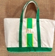 Hand Painted Monogrammed Tote