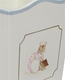 Hand Painted Waste Basket