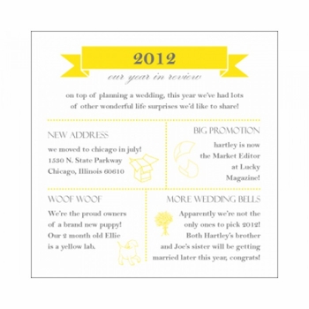 Hartley & Joe Year in Review Card