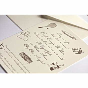 Haute & Hitched Invitation