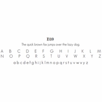 haute papier block B10