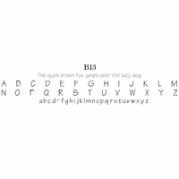 haute papier block B13