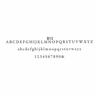haute papier block B15