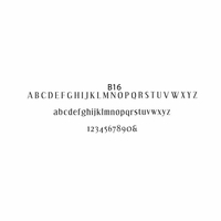 haute papier block B16