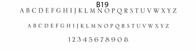 haute papier block B19