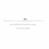 haute papier block B25