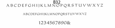 haute papier block B32