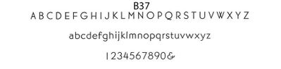 haute papier block B37