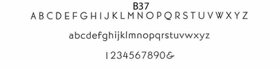 haute papier block B37