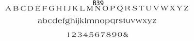 haute papier block B39