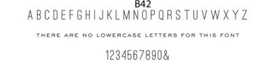 haute papier block B42