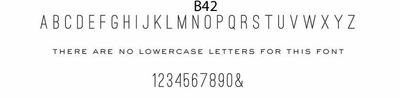haute papier block B42