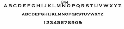 haute papier block B44