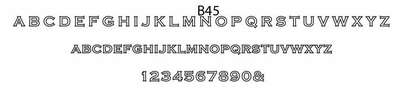 haute papier block B45