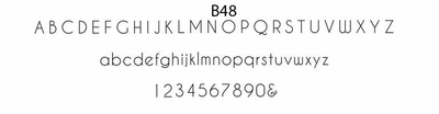 haute papier block B48