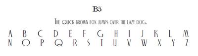 haute papier block B5