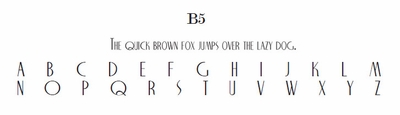 haute papier block B5