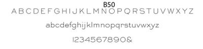 haute papier block B50