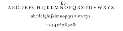 haute papier block B51