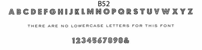 haute papier block B52