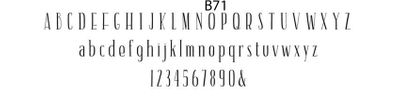 haute papier block B71