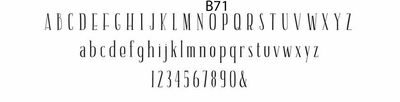 haute papier block B71