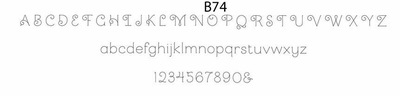 haute papier block B74