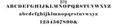 haute papier block B76