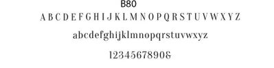 haute papier block B80