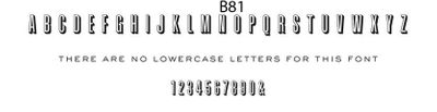 haute papier block B81
