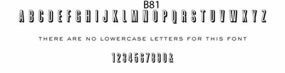 haute papier block B81