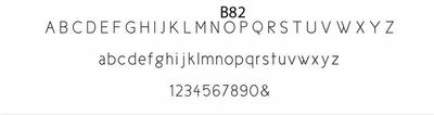 haute papier block B82