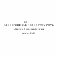 haute papier block B83