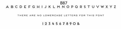 haute papier block B87