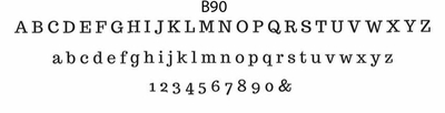haute papier block B90