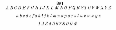 haute papier block B91