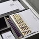 haute papier gray stationery wardrobe