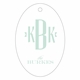 haute papier letterpress gift tag t1