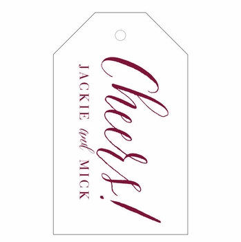haute papier letterpress gift tag t10