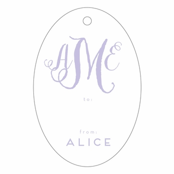 Haute Papier Letterpress Gift Tag T11