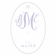 Haute Papier Letterpress Gift Tag T11