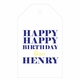 haute papier letterpress gift tag t12