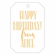 haute papier letterpress gift tag t16