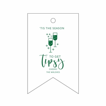 haute papier letterpress gift tag t180