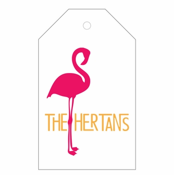 haute papier letterpress gift tag t24