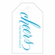 haute papier letterpress gift tag t28