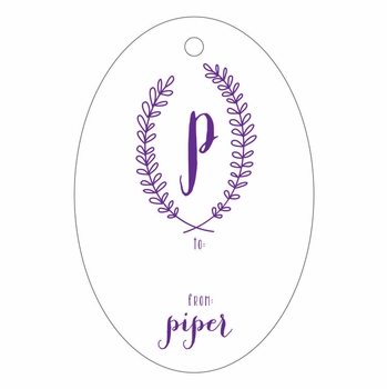 haute papier letterpress gift tag t29