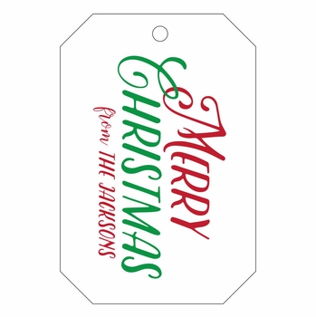 haute papier letterpress gift tag t32