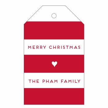 haute papier letterpress gift tag t47